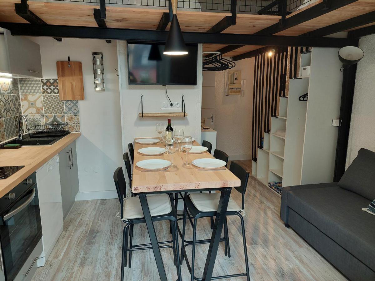 Appartement Mezzanine 6 Personnes Avec Balcon Vue Sur La Montagne Cauterets Exterior foto
